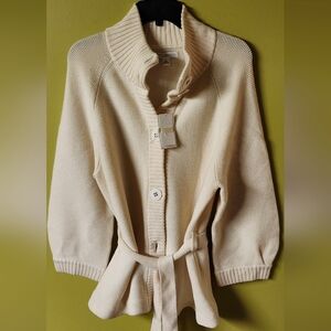 NWT Banana Republic Extra Fine Merino Wool Cardigan, XL